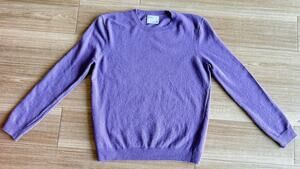 Colorful Standard Lavender 100% Merino Wool Crew Neck Sweater Portugal M